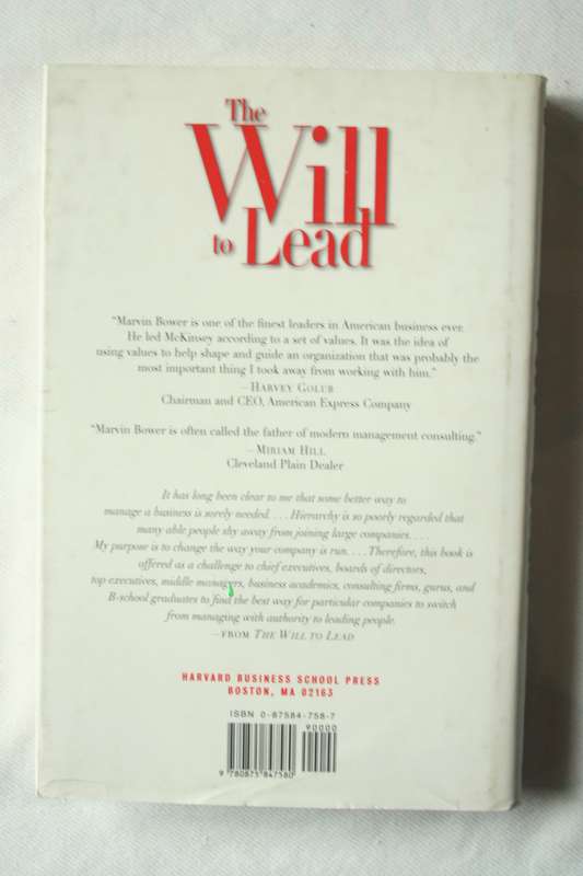 The will to lead