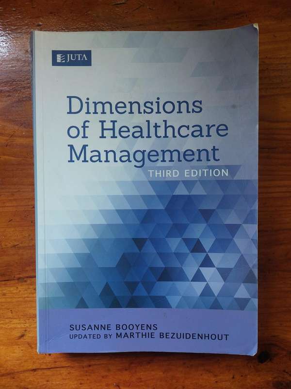 Dimensions Of Healthcare Management (Paperback, 3rd ed)