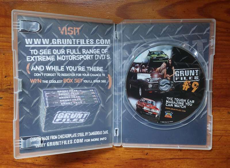 Grunt Files Vol 9 - V8 Burnout Festival Dvd