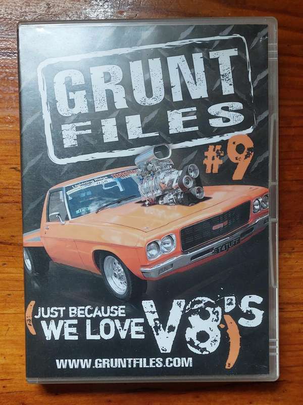 Grunt Files Vol 9 - V8 Burnout Festival Dvd