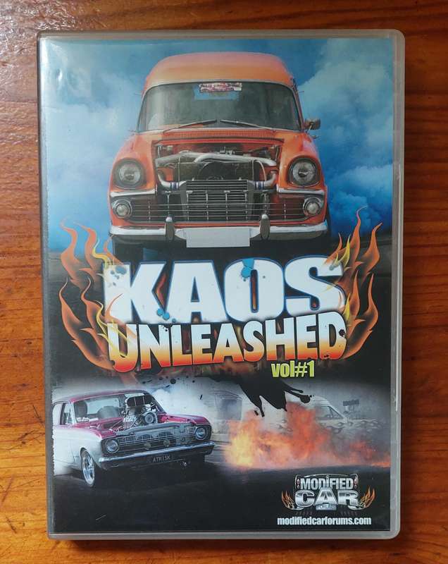 Kaos Unleashed Vol 1 - V8 Burnout Festival Dvd