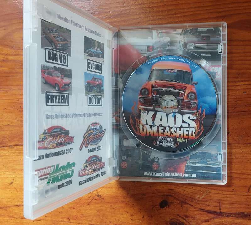 Kaos Unleashed Vol 1 - V8 Burnout Festival Dvd