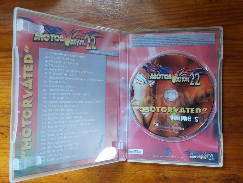 Motovation 22 Vol 5 - V8 Burnout Festival Dvd