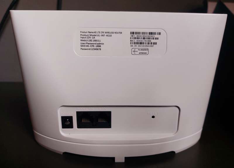 Ultra Link 4G LTE CPE Router