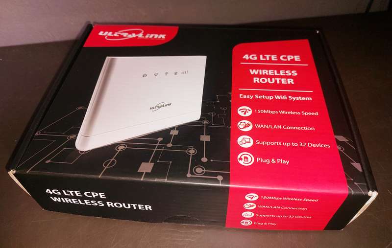 Ultra Link 4G LTE CPE Router