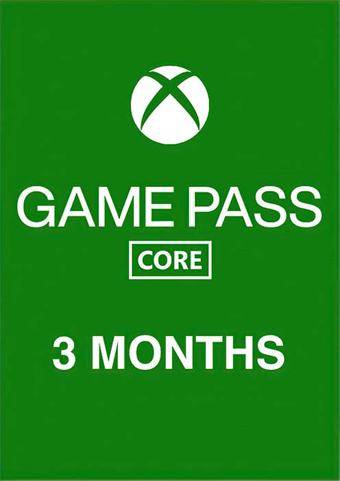 Xbox Game Pass Core - 3 Month Membership