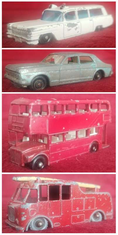 Set of 4 Old Matchbox Collectable Cars