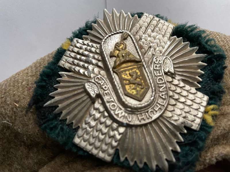 Cape Town Highlanders Tam O Shanter - great condition