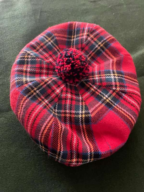 Scottish Tam O Shanter Hat - nice condition