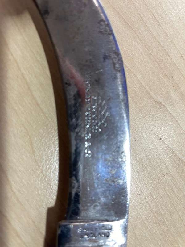 Knife : Unusual and definitely an Antique