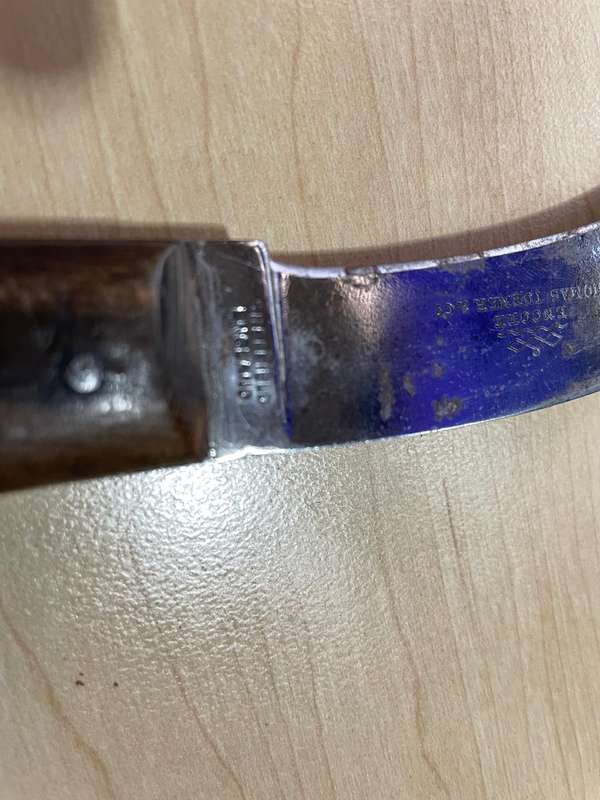 Knife : Unusual and definitely an Antique