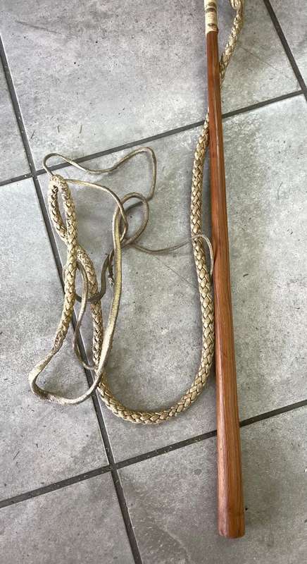 Leather Cattle Whip