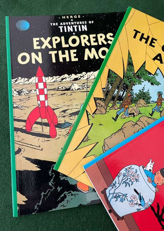 Tintin Books - x 3