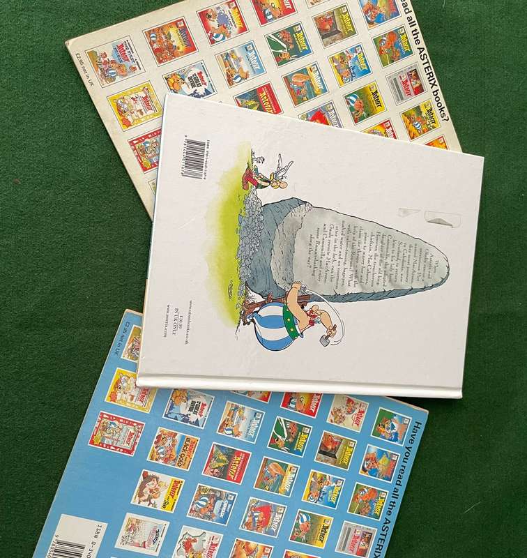 Asterix & Obelix Books - 3 editions