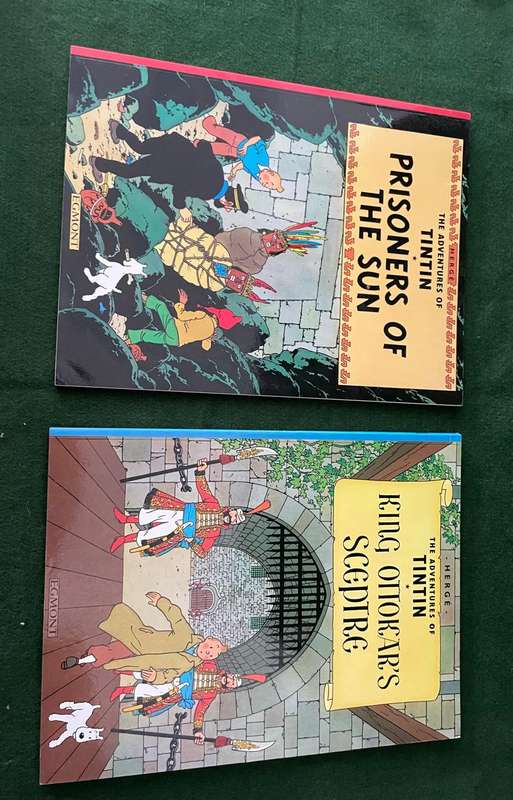 Tintin Adventures - 4 editions - good condition