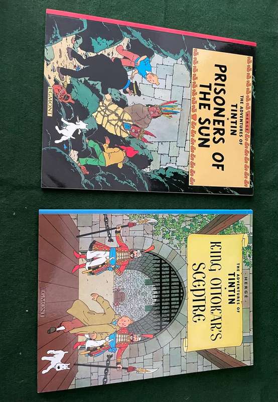 Tintin Adventures - 4 editions - good condition