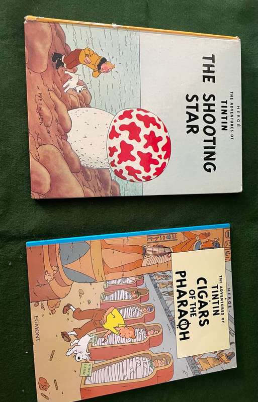 Tintin Adventures - 4 editions - good condition