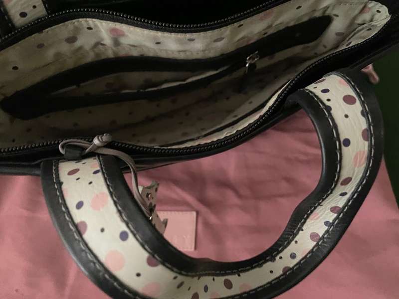 Leather Handbag - it is a Radley - in Excellent condition - VERY TRENDY