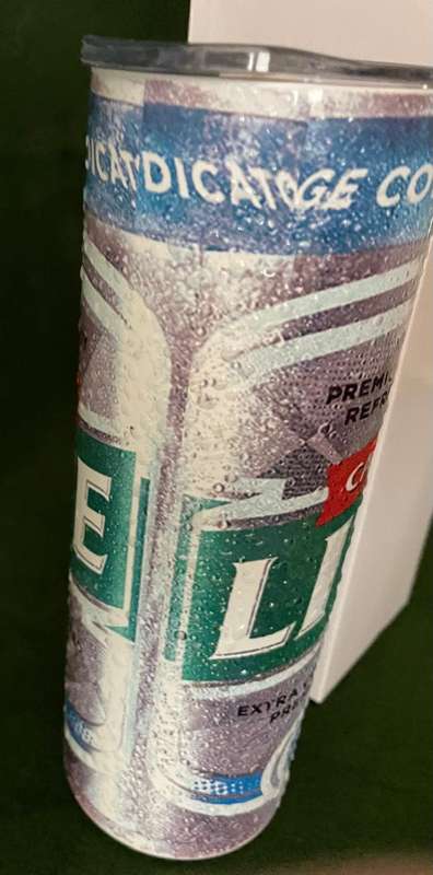 Castle Lite Hot n Cold Tumbler - it looks like a big can in your hand