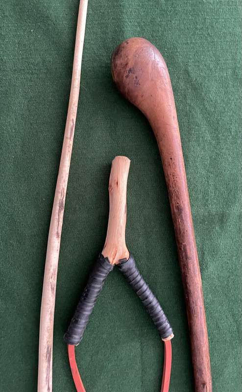 Hippo Rawhide Sjambok / "Ketty & Knobkierrie"