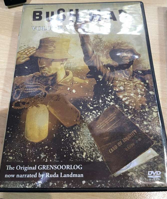 Border War DVD : Bush War Vol 1 & 2 : The Original Border War - narrated by Ruda Landman