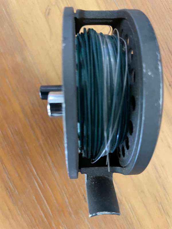 Flyfishing : Reel : Daiwa with line and leader