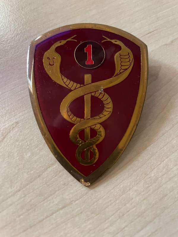 SADF SAMS 1 Field Ambulance Unit Shoulder Flash