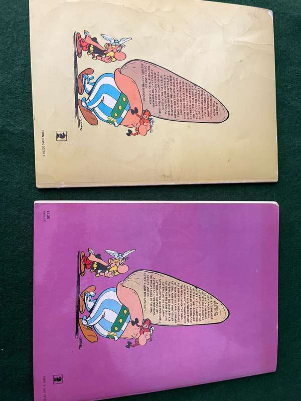 Asterix & Obelix Books - 3 editions - all in really good condition