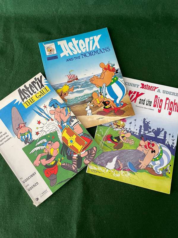 Asterix & Obelix Books - 3 editions - all in really good condition