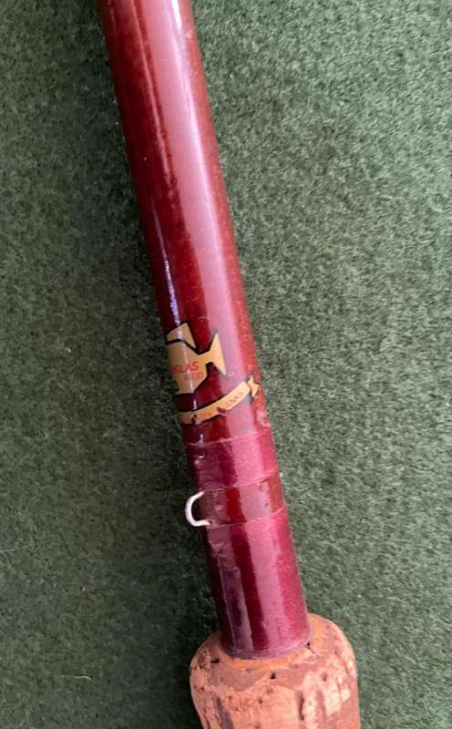 Flyfishing Rod : OLD "Antique look"  two piece flyfishing rod - nice collectors piece