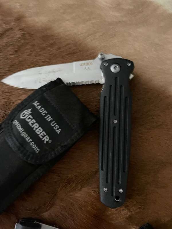 Gerber Applegate Combat Folder EDC Knife (with a little extra)