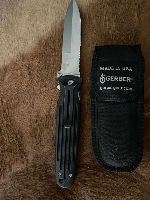 Gerber Applegate Combat Folder EDC Knife (with a little extra)