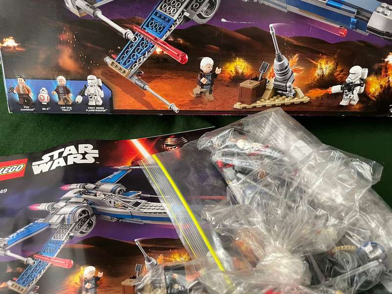 Lego : Low start : Set # 7149 : Resistance X Wing Fighter - Collectors item - good condition