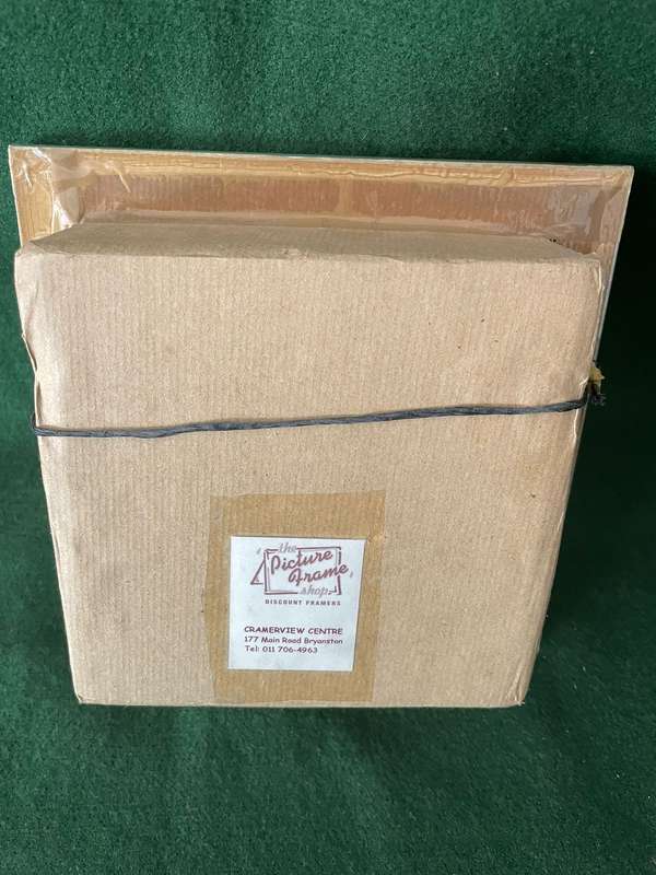 Signed Gary Player Golf Ball in Frame