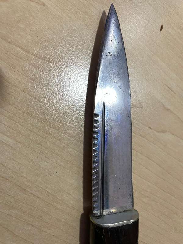 Scottish Sgian Dubh  - with leather sheath