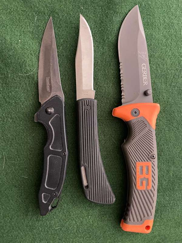 EDC 3 knives