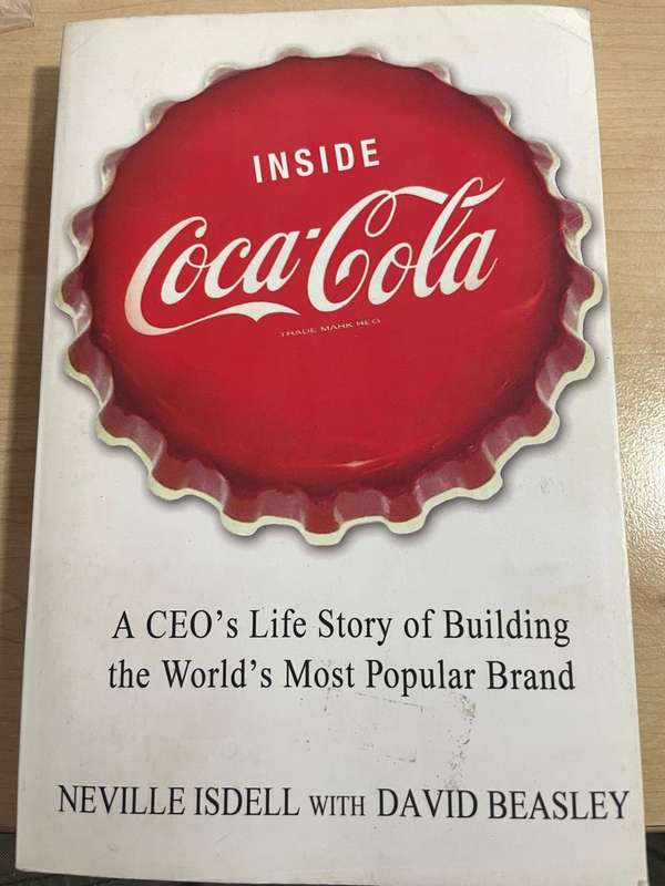 Book Coca Cola  - Inside Coca Cola : CEO Story of Coca Cola - interesting read