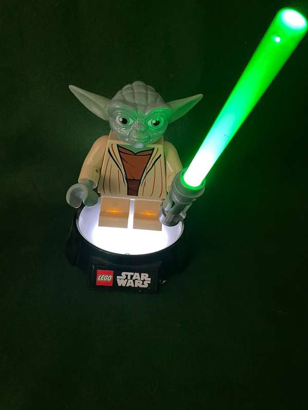 Lego Star Wars  : Master Yoda Lamp : Very scarce item - in excellent condition - it works