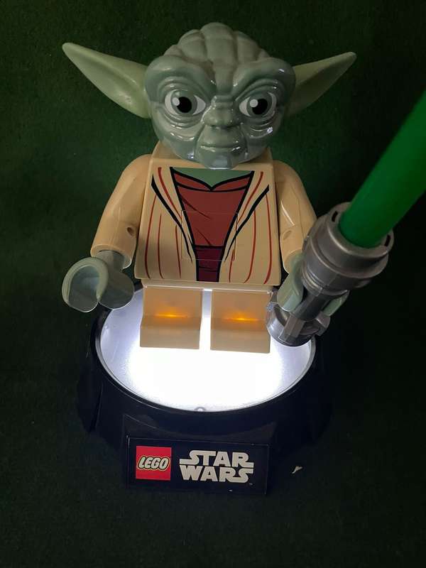 Lego Star Wars  : Master Yoda Lamp : Very scarce item - in excellent condition - it works