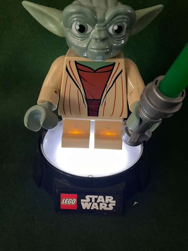 Lego Star Wars  : Master Yoda Lamp : Very scarce item - in excellent condition - it works