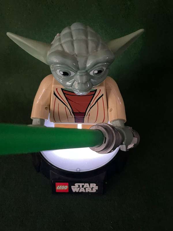 Lego Star Wars  : Master Yoda Lamp : Very scarce item - in excellent condition - it works