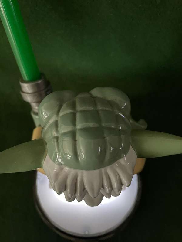 Lego Star Wars  : Master Yoda Lamp : Very scarce item - in excellent condition - it works