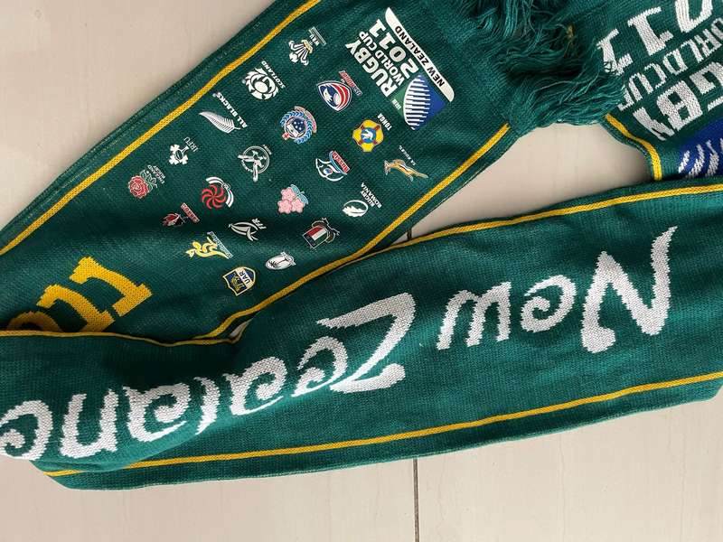 Rugby World Cup Supporters Scarf : World Cup New Zealand 2011 - great condition