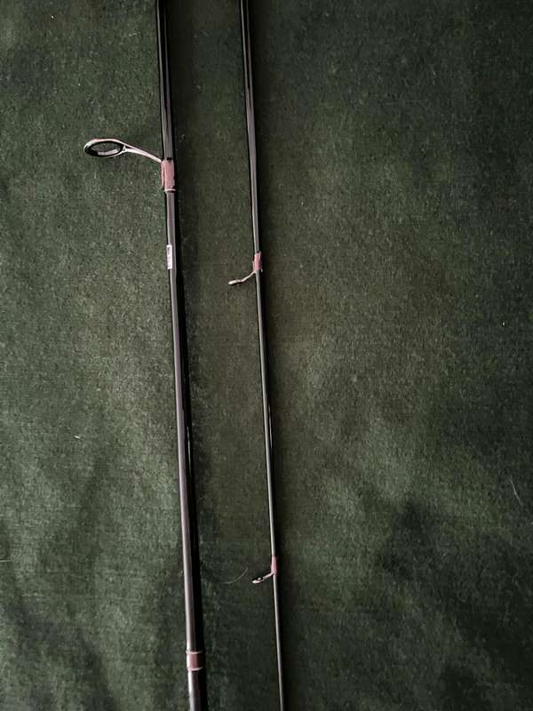 Bass fishing rod : 2 piece Bass Rod Assassin Sabre & medium - 2piece - never been used