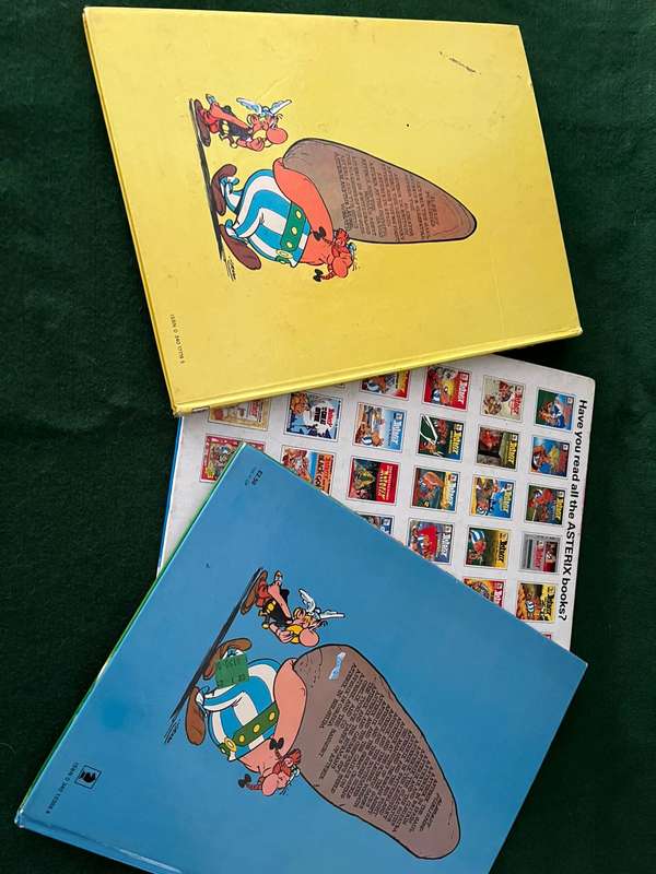 Asterix & Obelix Books - 3 editions - all in really good condition