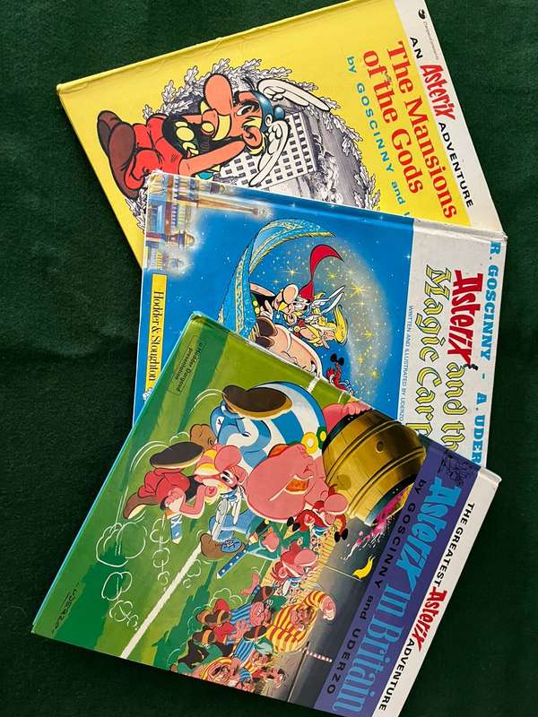 Asterix & Obelix Books - 3 editions - all in really good condition