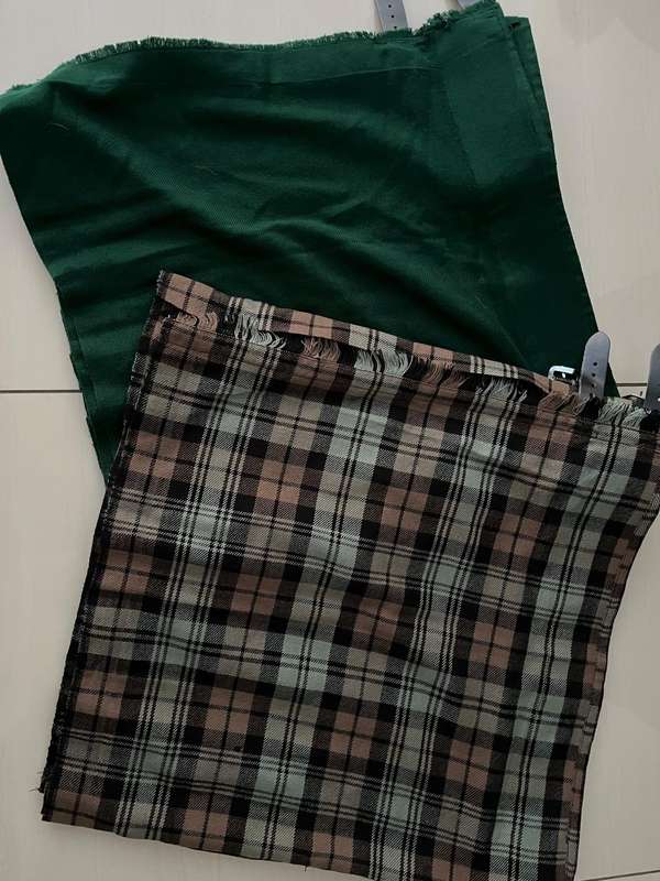Scottish Kilts : 2 x Value light weight kilts size 38 / 40 waist / 24" length  - great condition