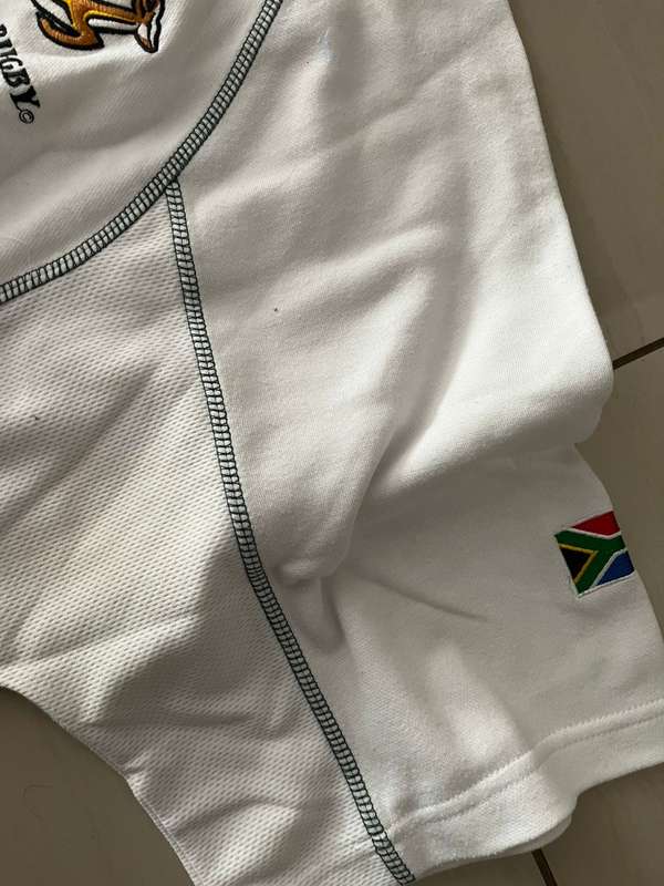 Springbok Supporters Jersey : 2013/ 2014 Supporters Rugby Jersey - signed by Pat Lambie - Size 3xl