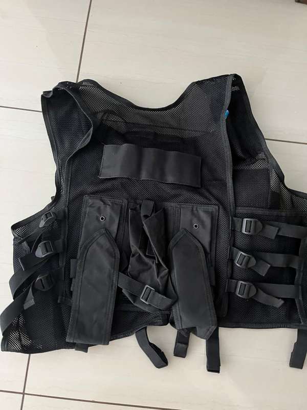 Battle jacket : Used for Paintball or other outdoor activities - Big size - adjustable