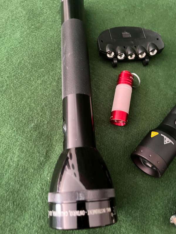 Torch Job lot - LED Lenser / Maglite and other - all working - nice condition